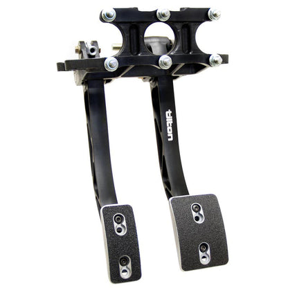 TILTON 72-608 600-SERIES OVERHUNG-MOUNT ALUMINUM PEDAL ASSEMBLY (2 PEDALS)