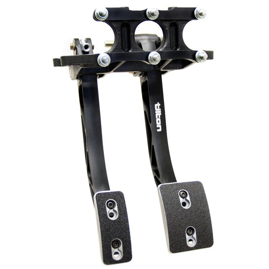 TILTON 72-608 600-SERIES OVERHUNG-MOUNT ALUMINUM PEDAL ASSEMBLY (2 PEDALS)