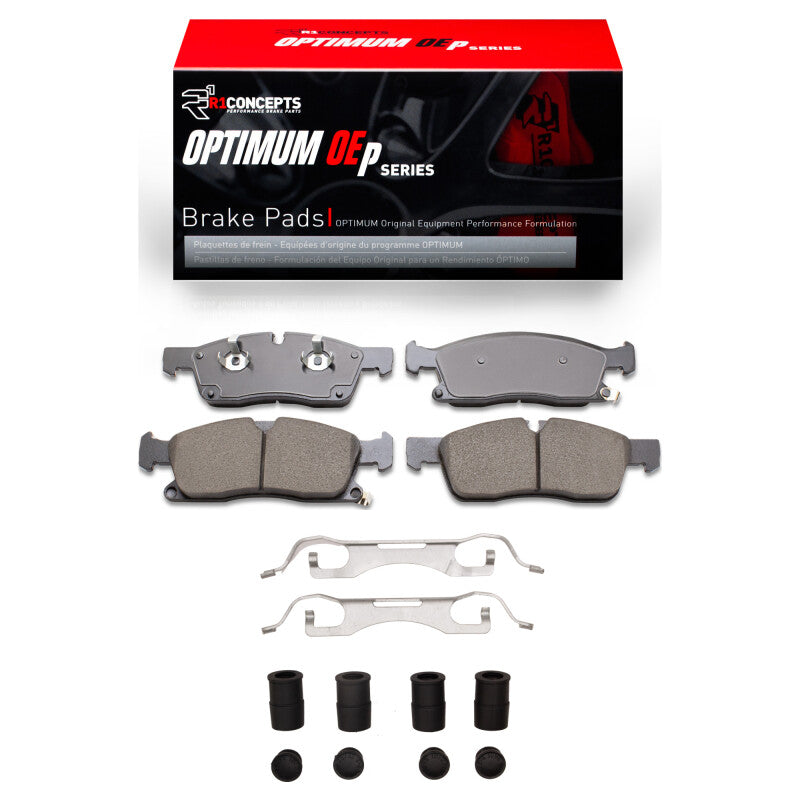 R1 Concepts R1 2011-2022 Dodge Durango Front R1 Optimum OE Pads & Hardware Kit