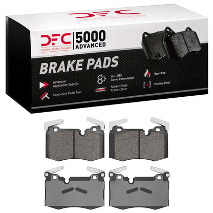 DFC 09-14 Mini Cooper Clubman Front 5000 Advanced Low Metallic Brake Pads