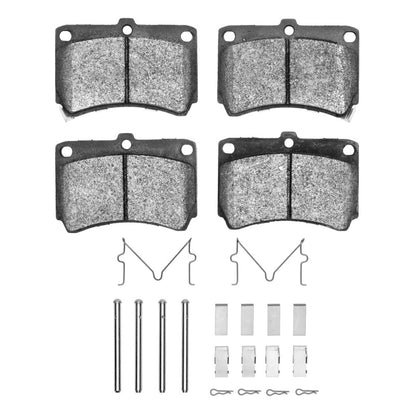 R1 Concepts R1 90-02 Ford ASPIRE Front Optimum OE Pads & Hardware Kit