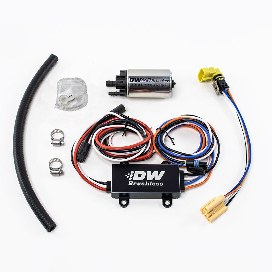 DEATSCHWERKS 9-441-C102-0900 DW440 440LPH BRUSHLESS FUEL PUMP WITH DUAL SPEED CONTROLLER