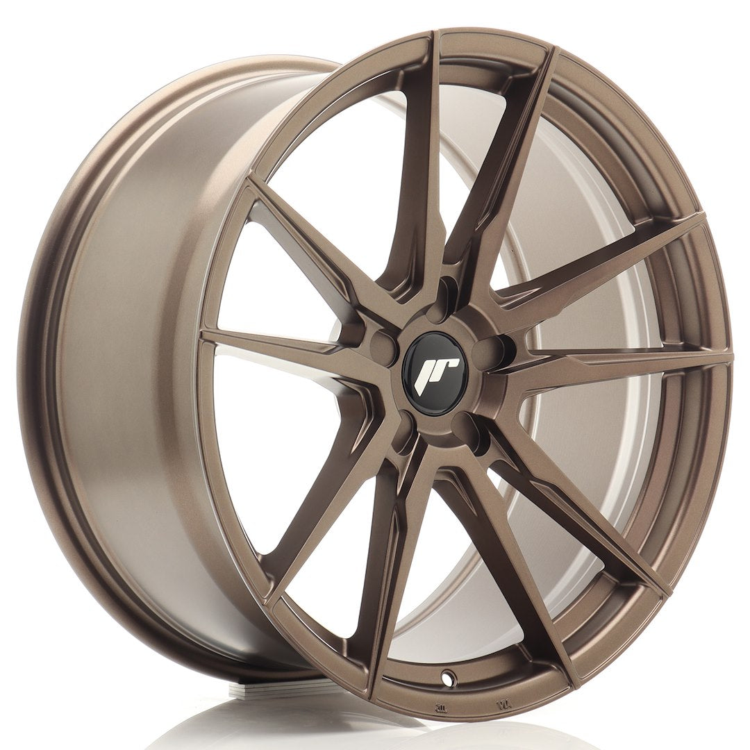 JR Wheels JR212010F25X2072MBZ1 - JR21 20x10 ET20-48 5H BLANK Matt Bronze