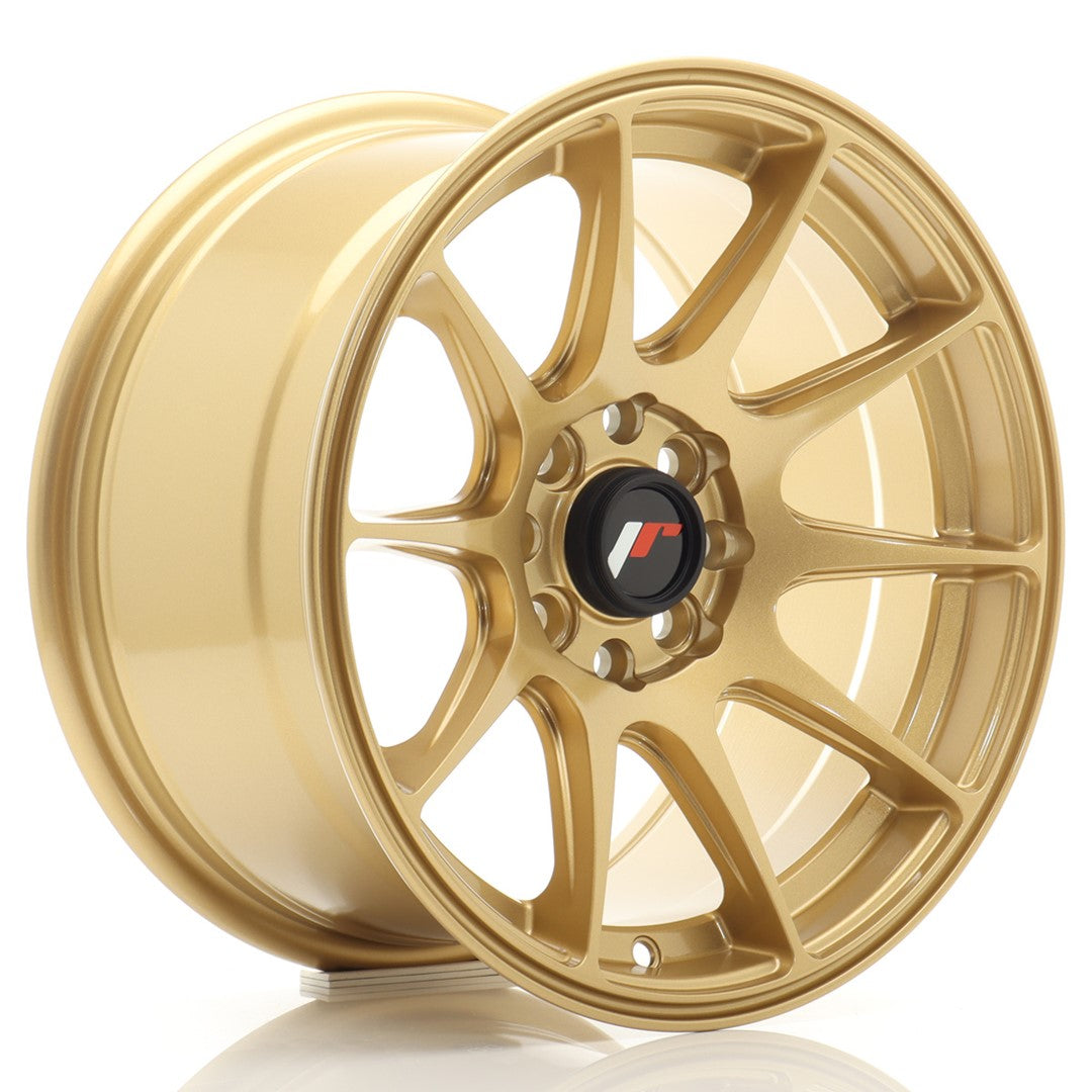 JR Wheels JR11158142567GD2 - JR11 15x8 ET25 4x100/108 Gold