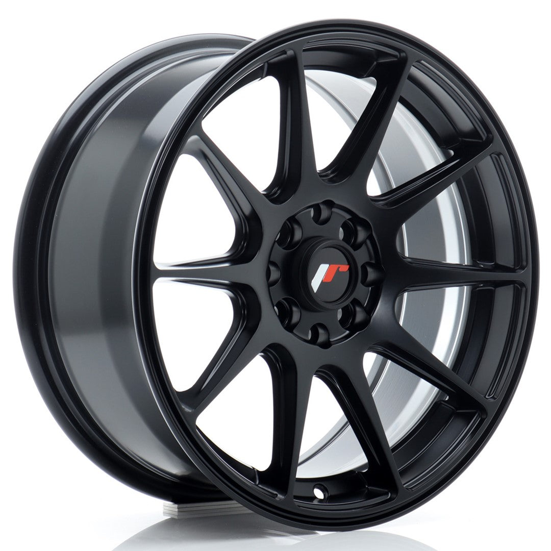 JR Wheels JR11167043067BF1 - JR11 16x7 ET30 4x100/114 Matt Black