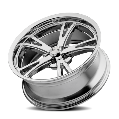 Ridler Wheels Ridler 606 20x8.5 / 5x120.65 BP / 0mm Offset / 83.82mm Hub Chrome Wheel