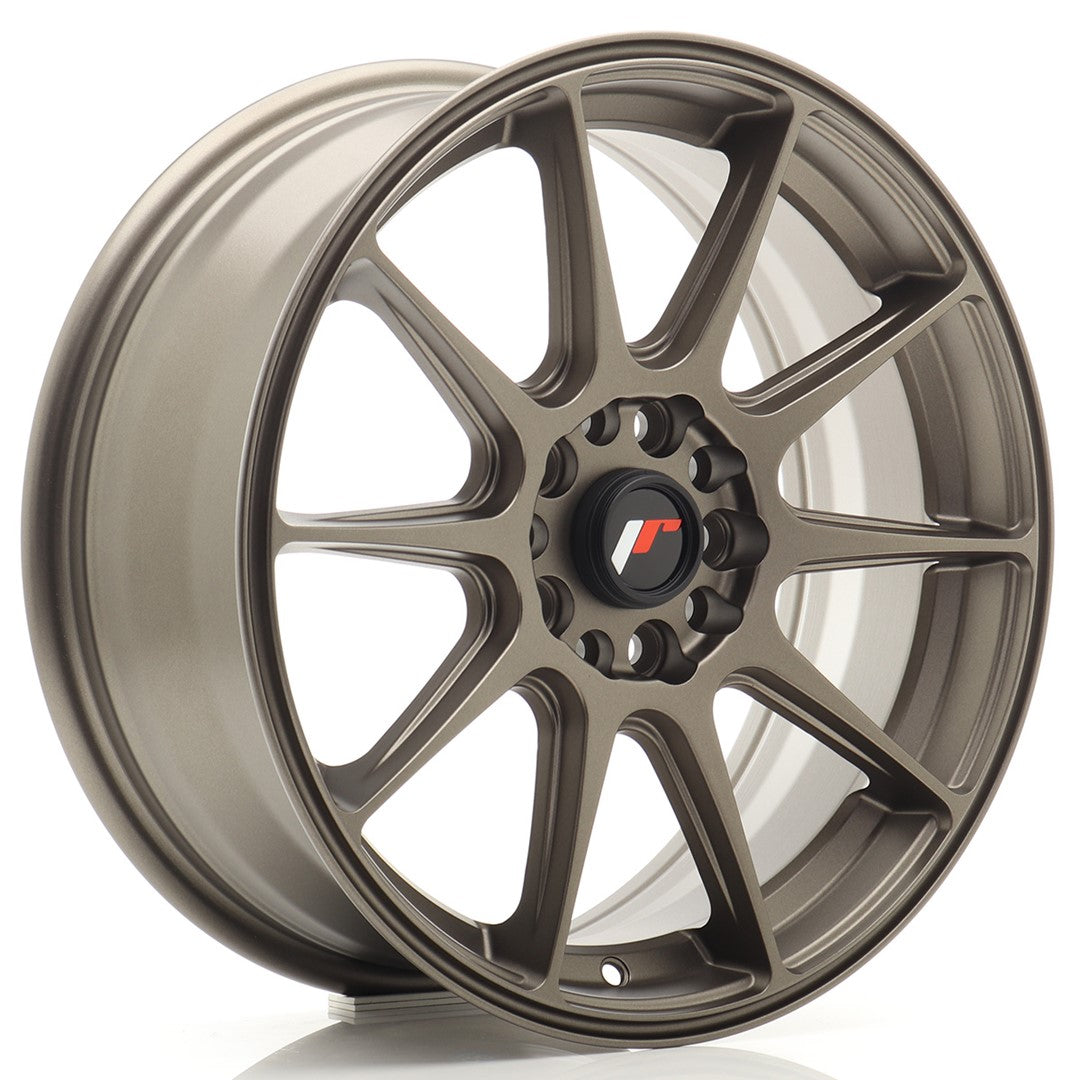 JR Wheels JR11177142567MBZ1 - JR11 17x7 ET25 4x100/108 Matt Bronze