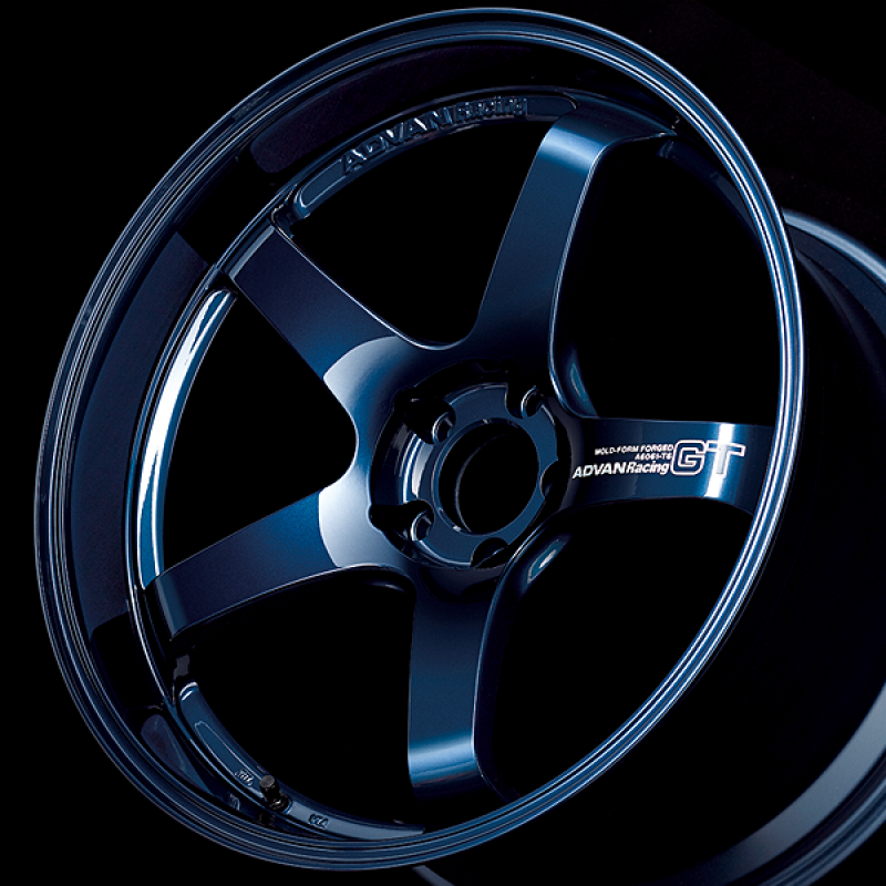 Advan GT Premium Version 20x9.0 / +20 ET / 5x120 / 72.5mm Bore / Racing Titanium Blue