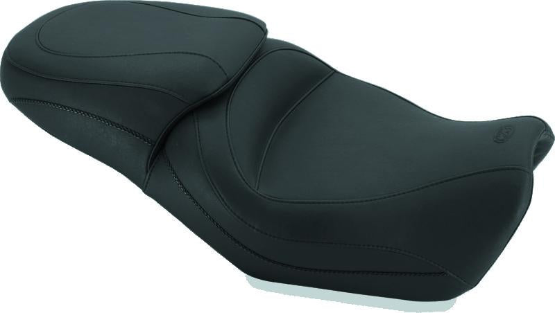 Mustang Motorcycle Mustang 15-21 Harley Street Standard Touring 1PC Seat - Black
