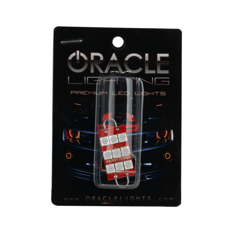 ORACLE Lighting Oracle 44MM 6 LED 3 Chip - Loop Festoon Bulbs (Pair) - Purple - UV/Purple