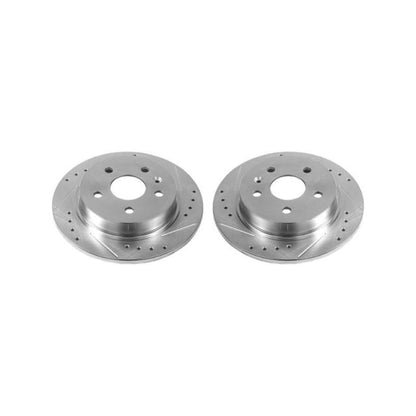 PowerStop Power Stop 12-16 Buick LaCrosse Rear Evolution Drilled & Slotted Rotors - Pair