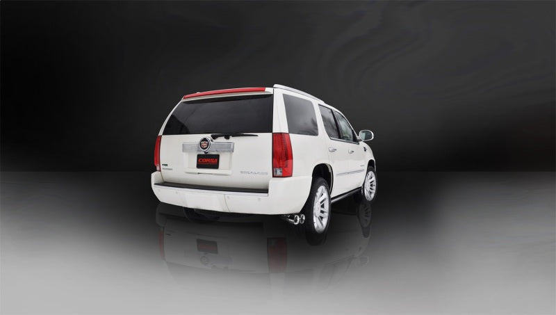 CORSA Performance Corsa 2011-2014 Cadillac Escalade ESV 6.2L V8 Polished Sport Cat-Back Exhaust