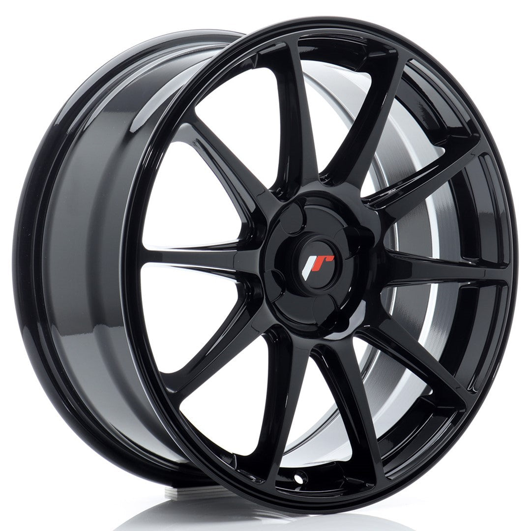 JR Wheels JR1118754X2067GB1 - JR11 18x7,5 ET20-40 4H BLANK Gloss Black