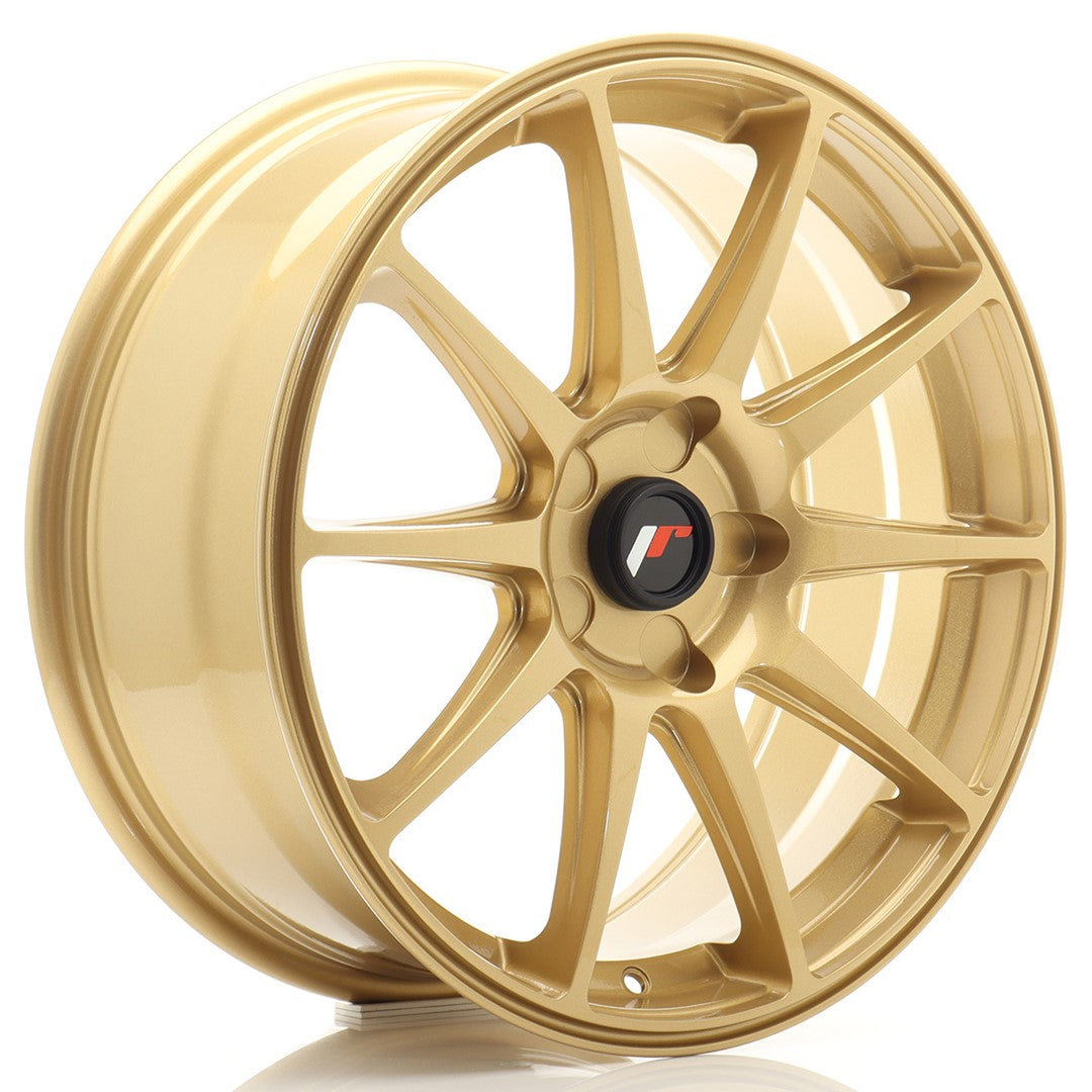 JR Wheels JR1118755X2072GD2 - JR11 18x7,5 ET20-40 5H BLANK Gold