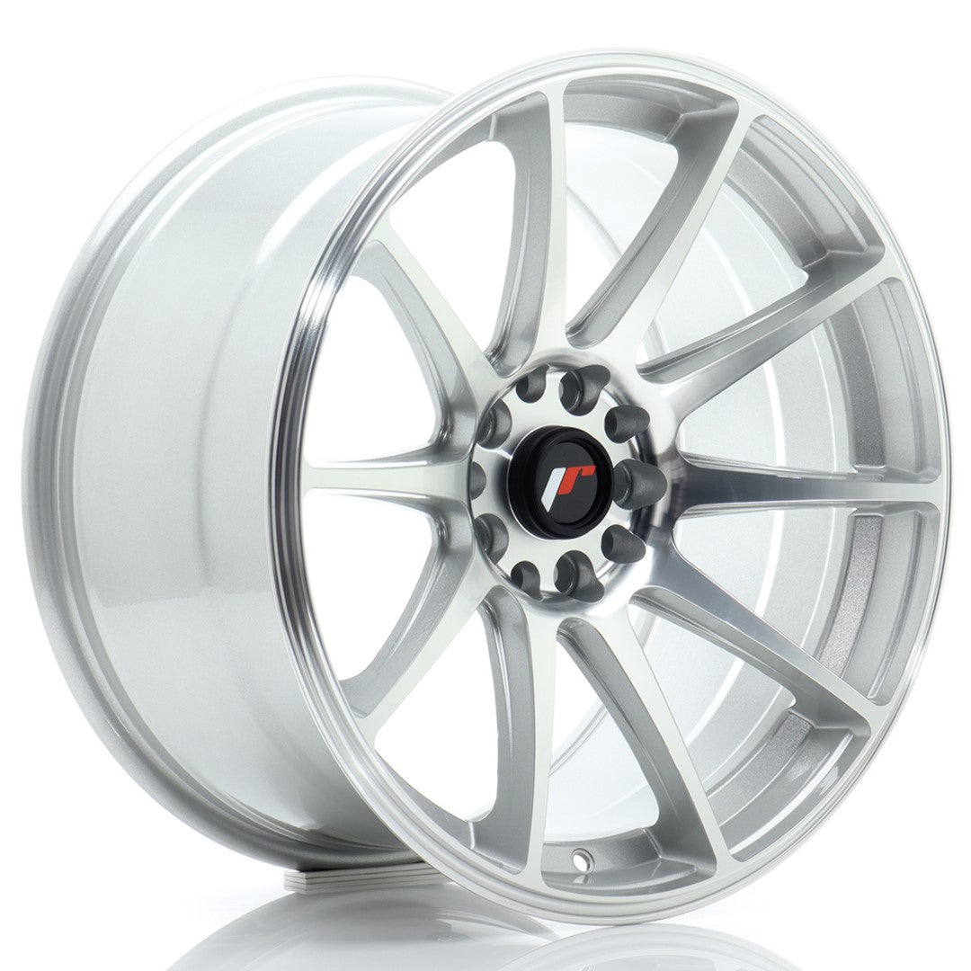JR Wheels JR111895ML3072SM1 - JR11 18x9,5 ET30 5x112/114 Silver Machined Face
