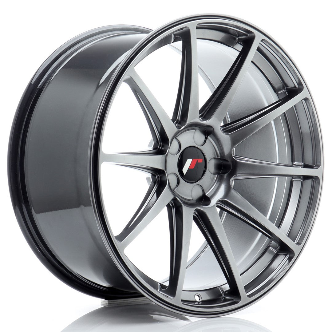 JR Wheels JR1120105L4072HB - JR11 20x10 ET40 5x112 Hyper Black