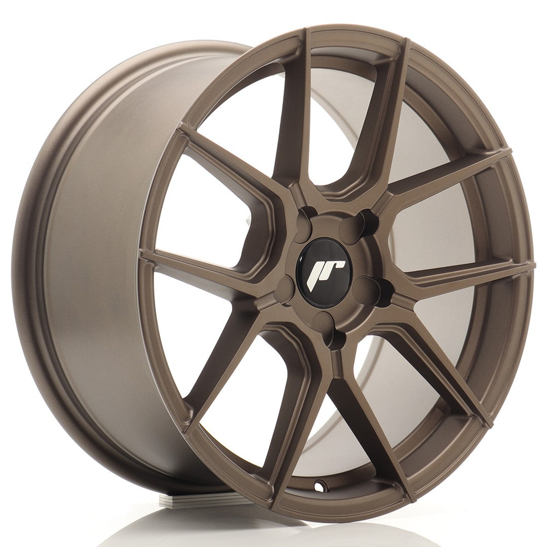 JR Wheels JR301780F25X2072MBZ1 - JR30 17x8 ET20-40 5H BLANK Matt Bronze
