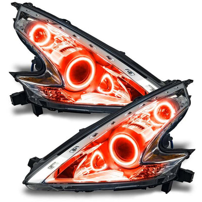ORACLE Lighting Oracle Nissan 370 Z 09-20 Dual Halo Kit - ColorSHIFT w/ BC1 Controller