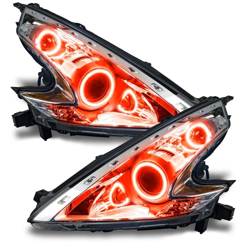 ORACLE Lighting Oracle Nissan 370 Z 09-20 Dual Halo Kit - ColorSHIFT w/o Controller