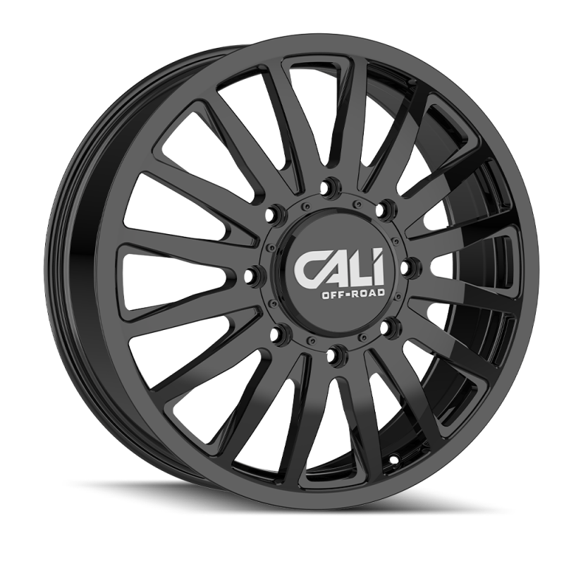Cali Off-Road 9110D Summit Dually 20x8.25 / 8x165.1 BP / 115mm Offset / 121.3mm Hub Gls Blk Wheel