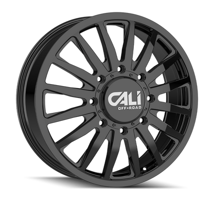 Cali Off-Road 9110D Summit Dually 20x8.25 / 8x165.1 BP / 115mm Offset / 121.3mm Hub Gls Blk Wheel