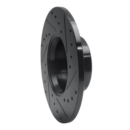 R1 Concepts R1 73-85 Mercedes-Benz 230 Front Left Drilled & Slotted Black Brake Rotor
