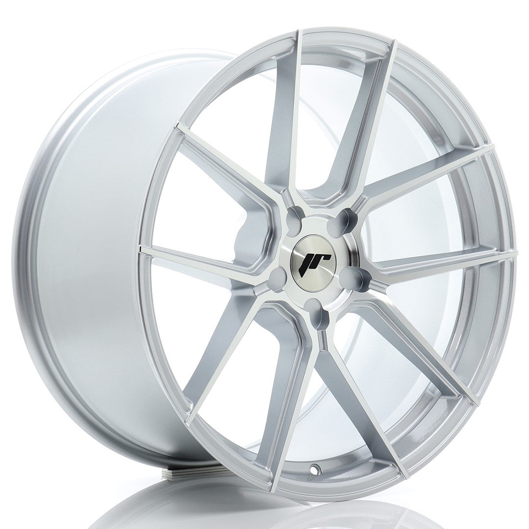 JR Wheels JR302090F25X2072SM1 - JR30 20x9 ET20-35 5H BLANK Silver Machined Face