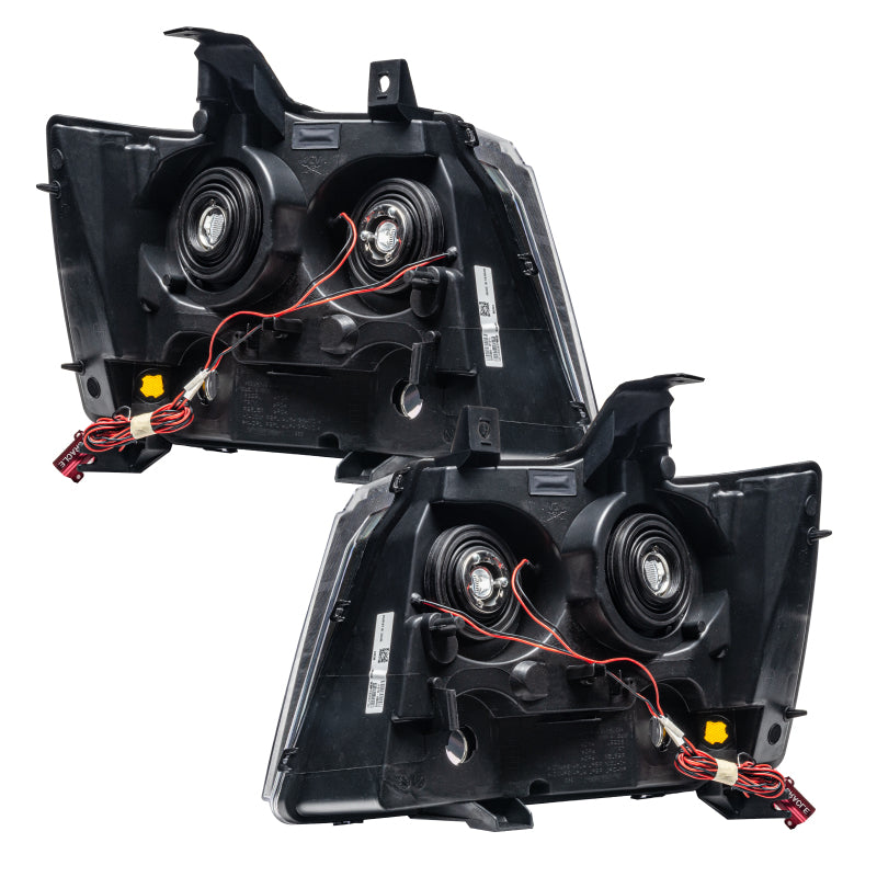 ORACLE Lighting Oracle 07-13 Chevrolet Avalanche Pre-Assembled SMD Headlights - Red