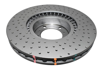 DBA 10-13 Porsche Panamera (Iron Rotor Excl GTS/Turbo/Turbo S) Front 4000 Series Cross Drilled Rotor