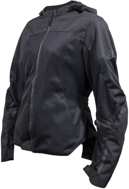 Speed and Strength Starstruck Mesh Jacket Black Womens - 2XL