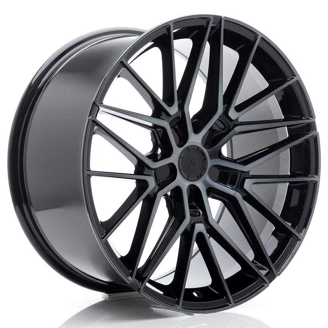 JR Wheels JR382010F25I3572BMTF - JR38 20x10 ET35 5x120 Black Machined