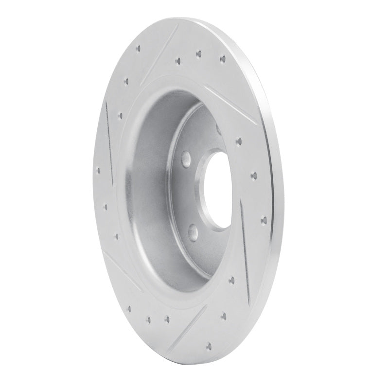 R1 Concepts R1 99-03 Renault SCENIC (Mexico) Rear Right Drilled & Slotted Silver Brake Rotor