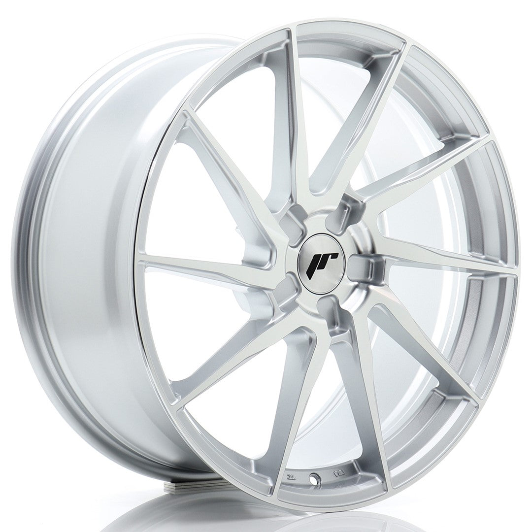 JR Wheels JR362090F15X2072SM - JR36 20x9 ET20-50 5H BLANK Silver Machined Face