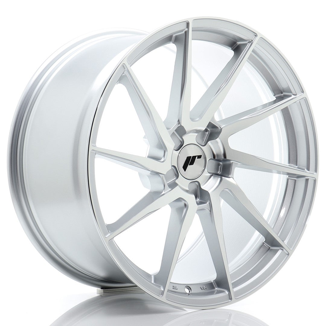 JR Wheels JR362095F25X2072SM - JR36 20x9,5 ET20-40 5H BLANK Silver Machined Face