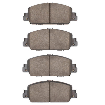 R1 Concepts R1 14-17 Honda Accord Sedan Front Optimum OE Brake Pads