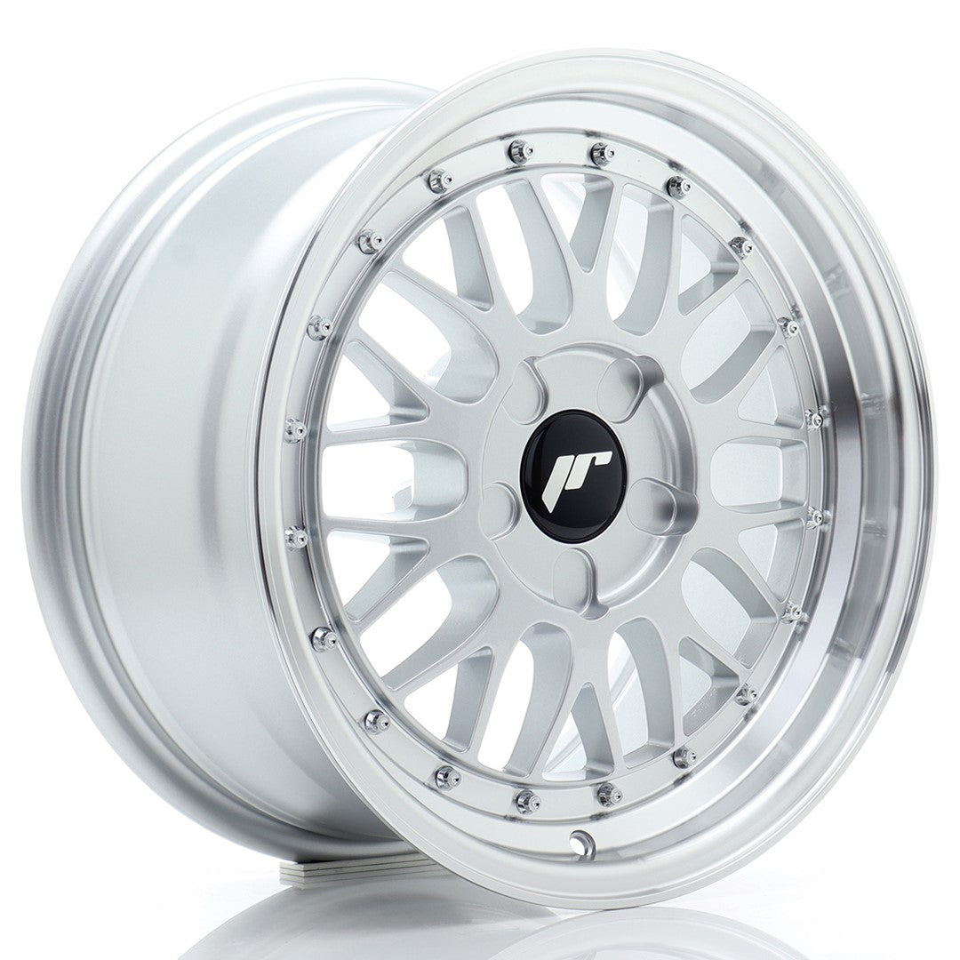 JR Wheels JR2316805X2072HS2 - JR23 16x8 ET20-45 5H BLANK Hyper Silver w/ Machined Lip