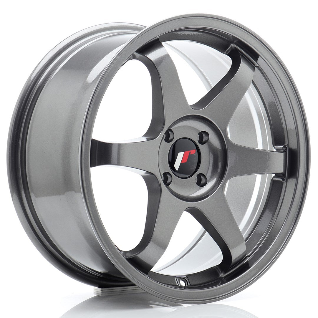 JR Wheels JR317804H3567GM1 - JR3 17x8 ET35 4x100 Gun Metal