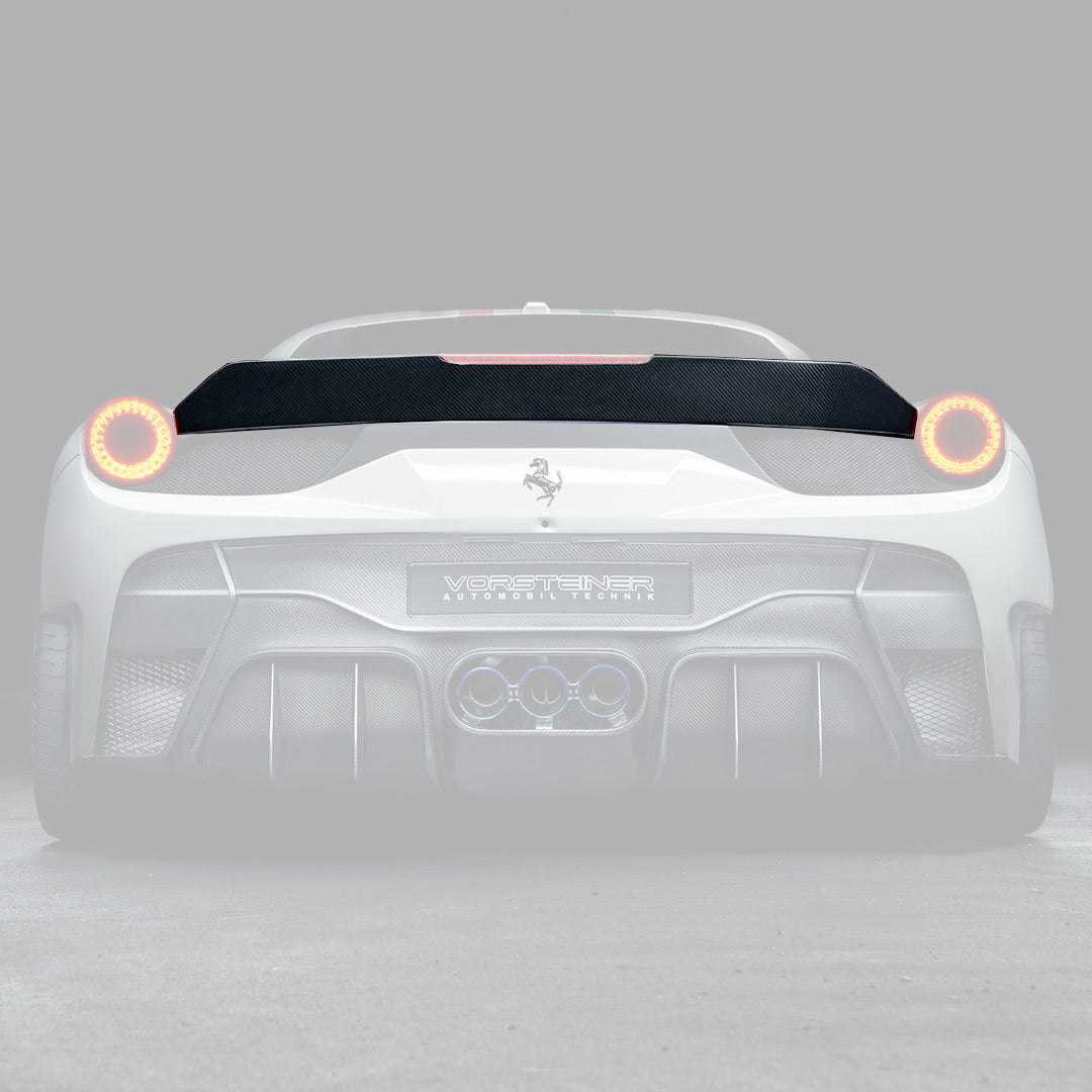 Vorsteiner FRV1160 Ferrari 458 Italia VX Carbon Fiber Decklid Spoiler