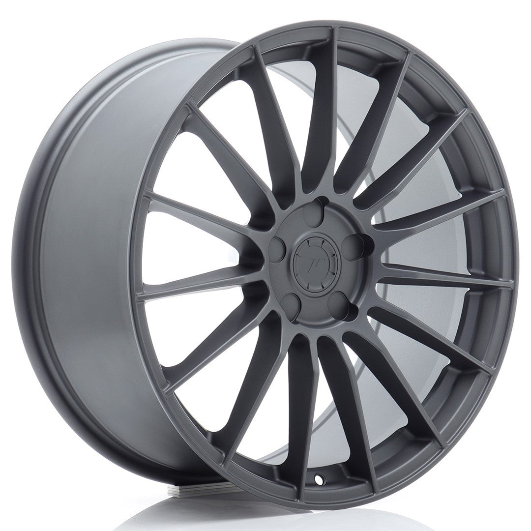 JR Wheels SL051980F15X2072MGM - SL05 19x8 ET20-40 5H BLANK Matt Gun Metal