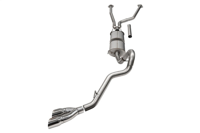 CORSA Performance Corsa 22-25 Toyota Tundra 4WD 3in Sport Cat-Back Side Exit Exhaust System w/ Twin 4in Polished Tips