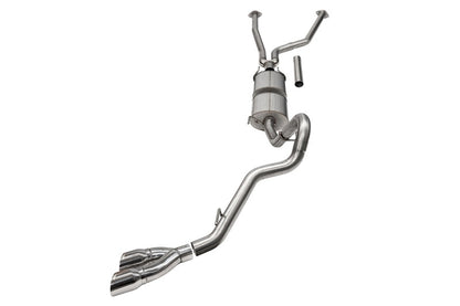 CORSA Performance Corsa 22-25 Toyota Tundra 4WD 3in Sport Cat-Back Side Exit Exhaust System w/ Twin 4in Polished Tips