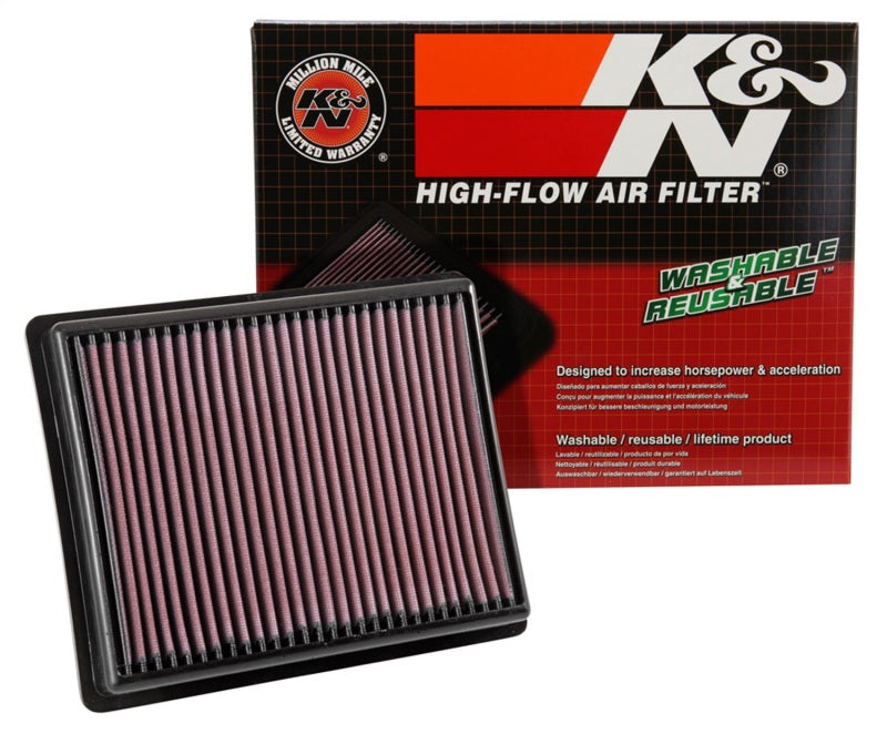 K&N Engineering K&N 14-17 Opel Vivaro B L4-1.6L DSL Replacement Drop In Air Filter