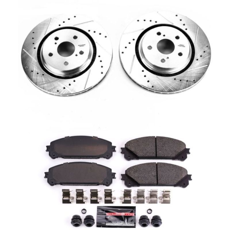 PowerStop Power Stop 16-18 Lexus RX350 Front Z23 Evolution Sport Brake Kit