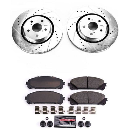 PowerStop Power Stop 16-18 Lexus RX350 Front Z23 Evolution Sport Brake Kit