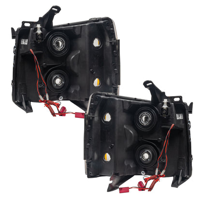 ORACLE Lighting Oracle 07-13 Chevrolet Silverado SMD HL - Round Style - ColorSHIFT w/ Simple Controller