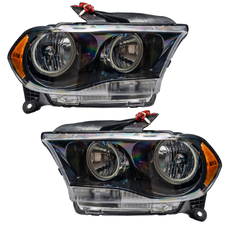 ORACLE Lighting Oracle 11-13 Dodge Durango SMD HL Halogen - Black - ColorSHIFT