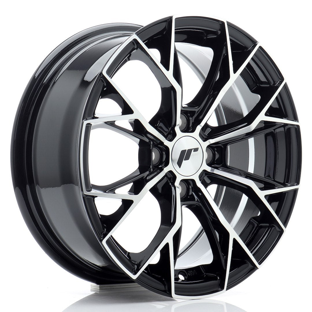 JR Wheels JR4915654H3567GBM - JR49 15x6,5 ET35 4x100 Gloss Black Machined Face