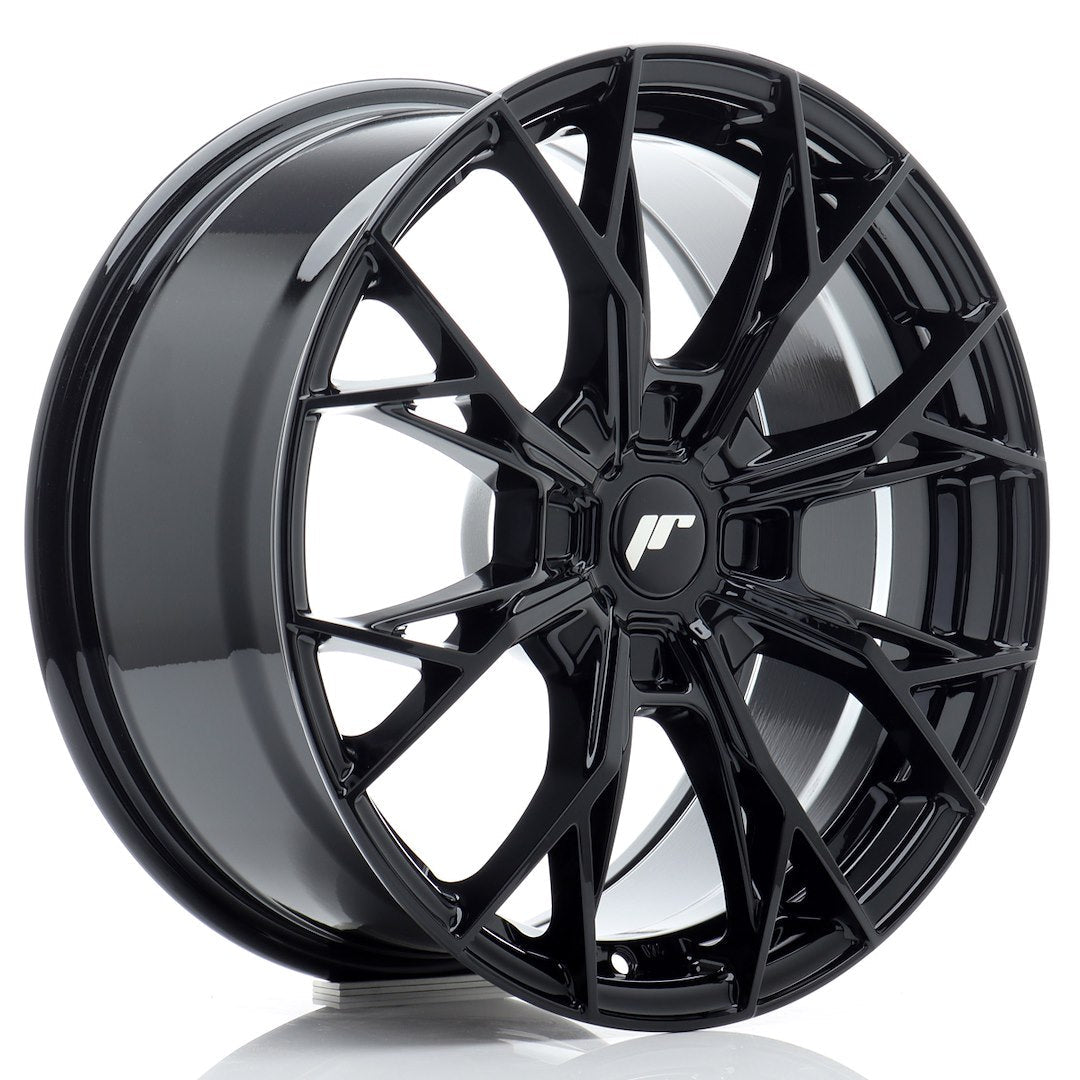 JR Wheels JR4917804X2067GB - JR49 17x8 ET20-40 4H BLANK Gloss Black