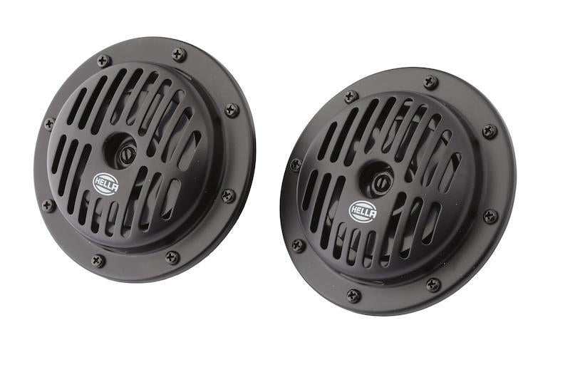 Hella Supertone Horn Kit 12V 310/380HZ HTone Black