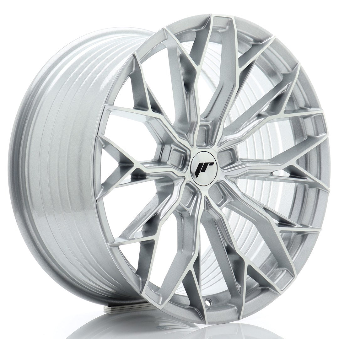 JR Wheels JR491990F25X2072SM - JR49 19x9 ET20-40 5H BLANK Silver Machined Face